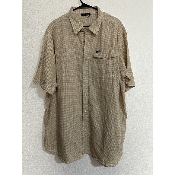 Rocawear Other - VTG Rocawear Mens SZ 3XL Blue White Plaid SS Urban Y2K Button Up Casual Shirt
